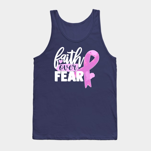 Faith over Fear Tank Top by MonarchGraphics